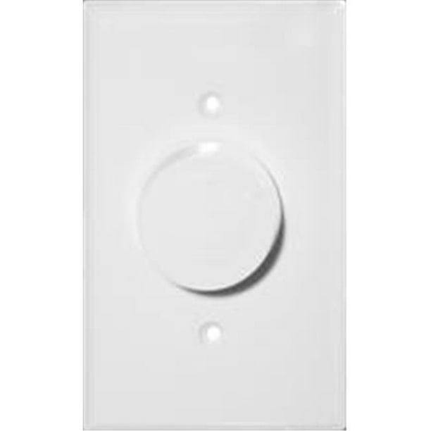 Morris Products 82711 Rotary Dimmer White Single Pole Turn Off