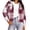 Purple, variant on CBASIHI Womens Plaid Oversized Hooded Jacket with Pockets- Fashion Casual Fall Long Sleeve Button Down Sweatshirts Light Blue Size S-2XL