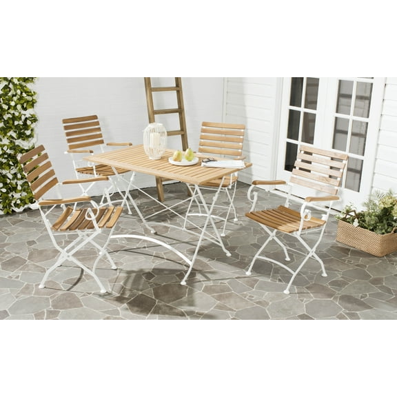 Safavieh Lawndale Outdoor Contemporary 5 Piece Dining Set
