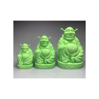 Shrek Buddha Statue, 3D Printed, Home Decor, Desk Ornament, Shrek Figurine,  Multiple Colors and Sizes Available 