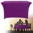 thumbnail image 4 of Housse de Table de Banquet Rectangulaire de 6 Pieds Élastique Mc, 4 of 7