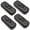 Black, variant on On Off Button Switch,4 Pack DPST Control Cord Cable Switch for Bedroom Table Lamp Desk LED Lights Appliances