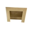 thumbnail image 4 of Wood Wall Mount Range Hood Cover Maple finish, 30W x 24H x 10.5D inches, No Ventilator/No liner Included, 4 of 4
