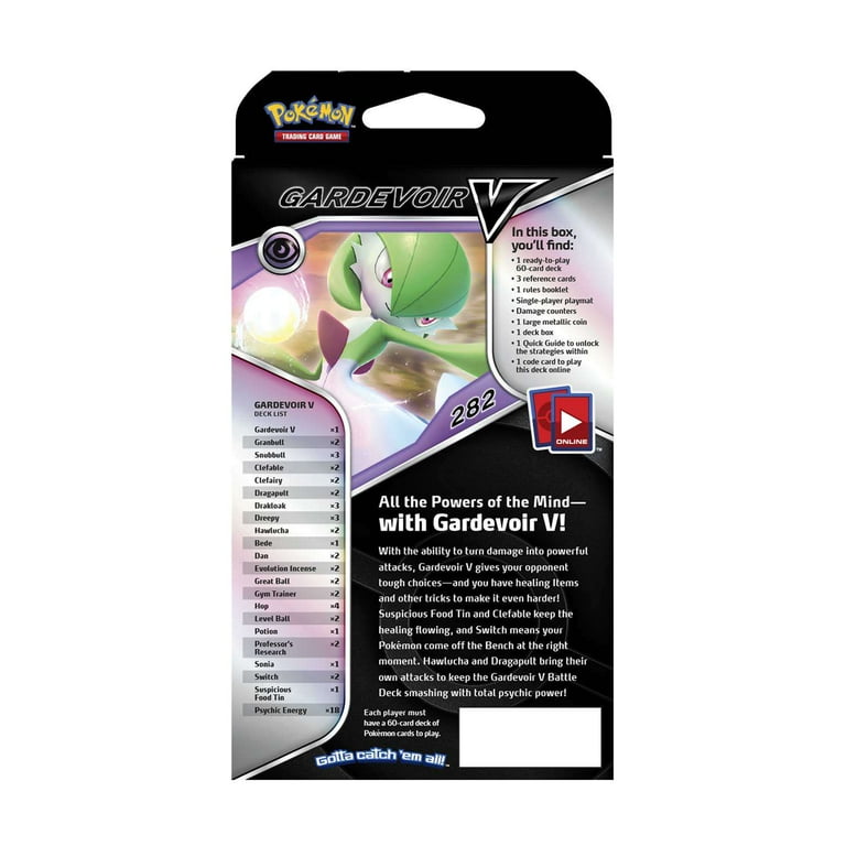 Pokemon Trading Card Game Gardevoir V Battle Deck