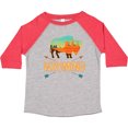 thumbnail image 3 of Inktastic Wyoming Vacation Buffalo Silhouette Boys or Girls Toddler T-Shirt, 3 of 5