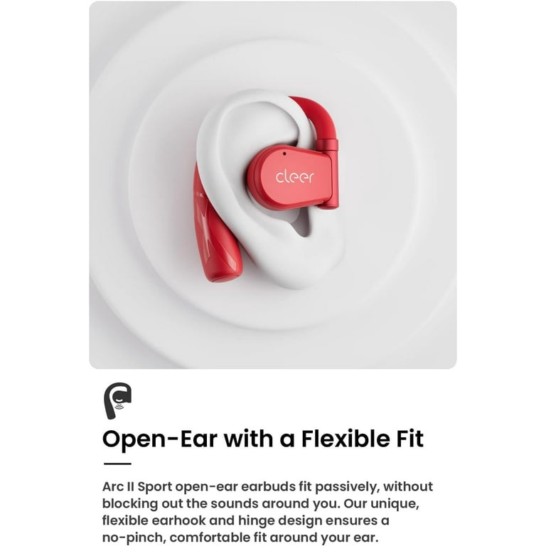 Cleer ARC II Sport Open-Ear Wireless Bluetooth Headphones