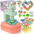 thumbnail image 1 of Kit de manualidades con forma de ramo de flores para niños de 4 a 8 años, 1 of 7