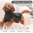 thumbnail image 7 of ROZKITCH Dog Calming Vest,Dual Adjustable Shirts for Dogs,Dog Anxiety Vest Jacket for Fireworks,Thunderstorm,Travel,Separation,Anxiety Calming Vest Wrap for Medium Large Dog,Green,M, 7 of 7
