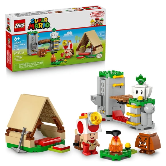 Set LEGO Super Mario De acampada con el Capitán Toad