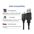 Micro Usb Walmar Cable Leader 3ft Micro USB Cable, USB 2.0 A to Micro B, Black - Walmart.com