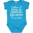 thumbnail image 3 of Inktastic Future Lawyer Like Daddy Boys or Girls Baby Bodysuit, 3 of 5