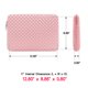 thumbnail image 5 of Funda para laptop RAINYEAR de 11" resistente a golpes, color rosa, 5 of 8
