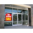 thumbnail image 2 of Big Clearance Sale Storefront Window Display Sign, 18"w x 24"h, Full Color, 2 of 2