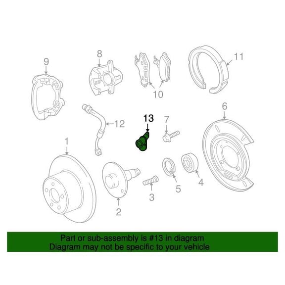 GM 92211237 Sensor Asm-Rr Whl Spd