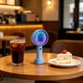 thumbnail image 1 of Mist Handheld Fan Hydrating Spray Cooling USB Rechargeable High Speed Portable Fan Long Battery Skin Moisturizing Cooling Function Portable Summer Device For Outdoor Travel Camping Beach Office Use, 1 of 6