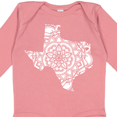 thumbnail image 4 of Inktastic Texas Silhouette Mandala Boys or Girls Long Sleeve Baby Bodysuit, 4 of 5