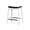 White, variant on 24" White Saddle Stool, Solid Frame / Reliable Seating in Bars