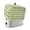YellowGreen, variant on Toaster Cover 4 Slice, Black White Plaid Dustproof Bakeware Oven Protector with Top Hook, Gradient Geometric Buffalo Checkered Waterproof Small Kitchen Appliance Toasters Dust Cover, 12"x11"x8"