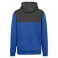thumbnail image 3 of Men's Levelwear Royal Milwaukee Brewers Chicane Core Logo Quarter-Zip Pullover Hoodie, 3 of 3