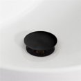 thumbnail image 1 of American Imaginations AI-24797 20.75 in. Rectangle Undermount Sink Set, Biscuit & Black Hardware, 1 of 1