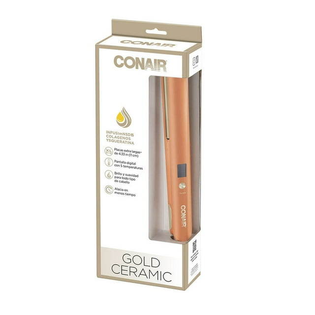 Alaciadora Conair Cerámica Salmon 1 pza
