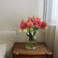 thumbnail image 4 of Sokhug Artificial Hydrangea Bouquet - Rustic Flower Stem for Vase Decor, 4 of 5