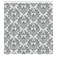thumbnail image 3 of Ambesonne Victorian Shower Curtain, Floral Ornate Damask, 69"Wx75"L, Beige Grey, 3 of 5