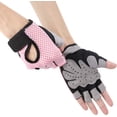 thumbnail image 2 of HUGFEGWE Cycling Half Fingers Gloves Driving Summer Sunscreen Fingerless Anti-UV Protection Touchscreen Cooling Ventilated Gloves Riding Full Palm Sports Non-Slip Grip Motorcycle Golf Outdoor Mittens, 2 of 8