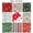 10pcs 25*25CM, variant on 10Pcs Christmas Cotton Festive Fabric Patchwork Precut Fabric Scraps for DIY Quilting for Xmas Sewing Crafting