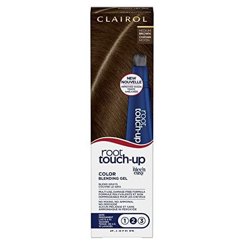 Clairol Root TouchUp SemiPermanent Hair Color Blending Gel, 5 Medium