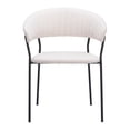 thumbnail image 2 of Silla de Comedor Kessa Muebles Josephine Blanco, 2 of 5