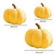 thumbnail image 3 of Calabaza artificial de peluche, calabaza de otoño, calabaza rellena, decoraciones para Halloween, Acción de Gracias, suministros para fiestas, 3 of 8
