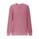 thumbnail image 5 of Sudadera con capucha de buceo,Blusa informal de poliéster cepillado de manga larga con cuello en V para mujer, túnica de color liso para el hogar o el trabajo, sopatenor, 5 of 7