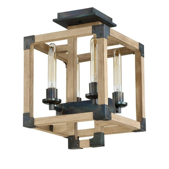 Craftmade Cubic 41554 Semi Flush Mount Light