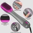 APOKE 3 in 1 Hair Dryer Brush & Straightener Brush, One Step Hair Dryer