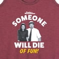 thumbnail image 3 of Parks and Recreation - Die Of Fun - Women's Racerback Tank Top, 3 of 5