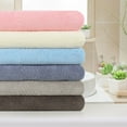 thumbnail image 3 of Unique Bargains 4-Pack 100% Cotton Plush Bath Towels 27"x 54" Blue, 3 of 8