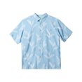 thumbnail image 1 of Quiksilver Mens Floral Button Up Shirt, Blue, Small, 1 of 1