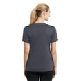 thumbnail image 2 of Sport-Tek Ladies PosiCharge Competitor V Neck Tee-M (Iron Grey), 2 of 6