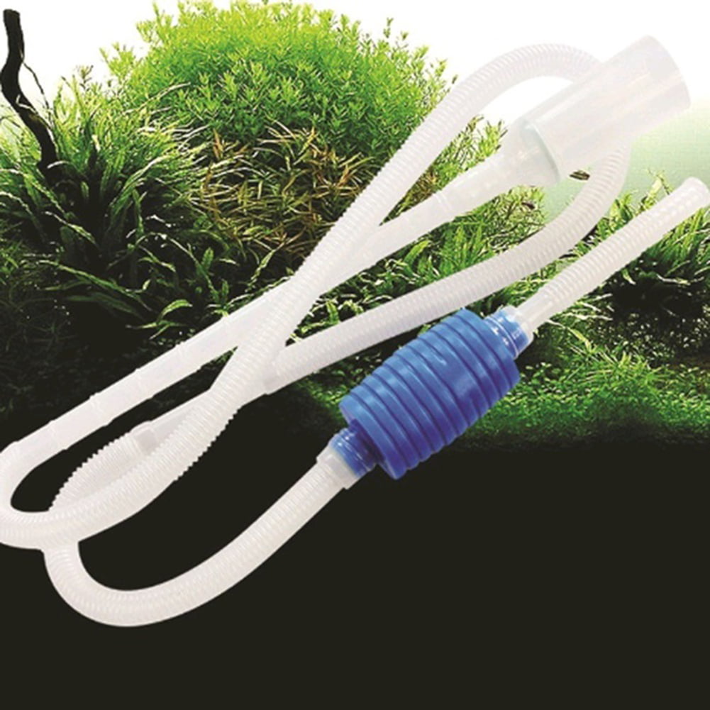 SaversMart Aquarium/Fish Tank Siphon and Gravel Cleaner,A Hand Syphon Pump  for Fish Tank Water Change in Minutes