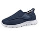 thumbnail image 2 of Deporte Edema Livianas Zapatos Ortopédicos Deslizantes Anchos para Hombres Diabéticos Con Absorción Choque Cierre Ajustable Pies Hinchados, 2 of 9