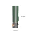 thumbnail image 2 of Dispensador de baño montado en la pared, 450ml, ducha Manual, baño, perforador recargable, contenedor de Gel fluido decorativo para Hotel Almacenamiento y organización del hogar Verde oscuro Billuyoard HA063619-01, 2 of 6