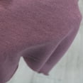 thumbnail image 2 of 60" Wide Poly Rayon Spandex Hacci Brushed Knit Fabric by The Yard - 200GSM, Medium Weight - Soft & Breathable, 4-Way Stretch - Draperies, Apparel & DIY Projects- Mauve Dark, 2 of 5