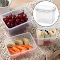 thumbnail image 3 of Contenant Hermétique Transparent Cuisine Boîte de Rangement Alimentaire en Plastique Contenant de Rangement Alimentaire avec Couvercle Contenants de Rangement Multigrains Bouteilles 1L, 3 of 6