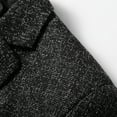thumbnail image 5 of SWSMCLT Men's Casual Blazer Button Fall Cotton Winter Suit Jacket Sport Coat Fashion Long Sleeve Business Black Medium, 5 of 5