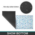 thumbnail image 6 of Blue Christmas Snowflake Pattern Kitchen Rugs Sets Of 2,Anti Fatigue Kitchen Mat Rugs Non Slip Washable,Decorative Kitchen Floor Mats for Kitchen,Sink,Laundry,17"x30"+17"x47", 6 of 7