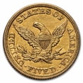 thumbnail image 2 of 1855 $5 Liberty Gold Half Eagle XF, 2 of 2