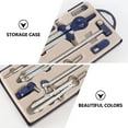 thumbnail image 4 of SHISUYAN Professional Compass Set Precision Drafting Drawing Compass for Students Office Worker, 4 of 6