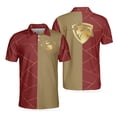 thumbnail image 1 of Maillot de Golf à Manches Courtes pour Hommes Séchage Rapide Respirant, Anti-Rides, Absorbant l'Humidité Vêtements de Sport d'Été, 1 of 3