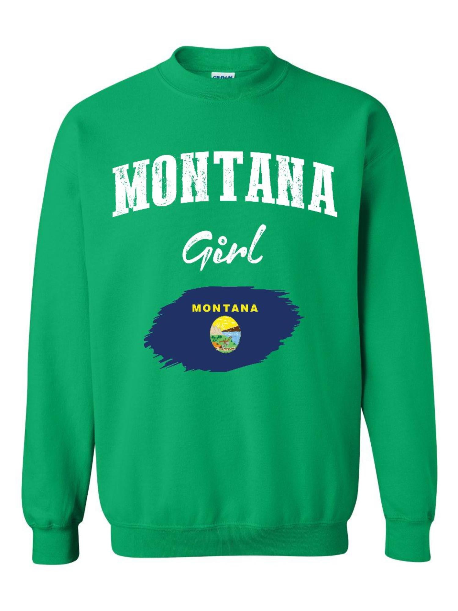 Unisex Montana Girl Crewneck Sweatshirt